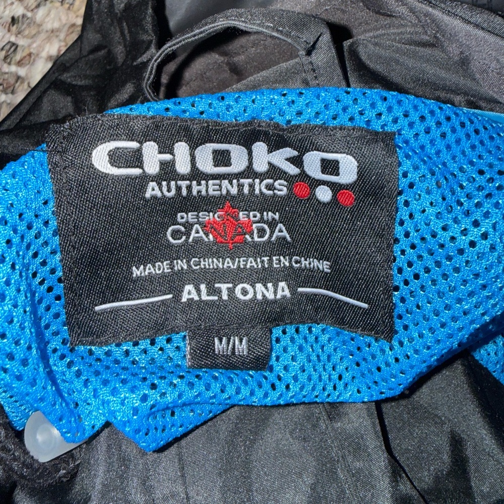 Choko Authentics Black Ford Jacket with Blue Lining - Picture 4 of 4
